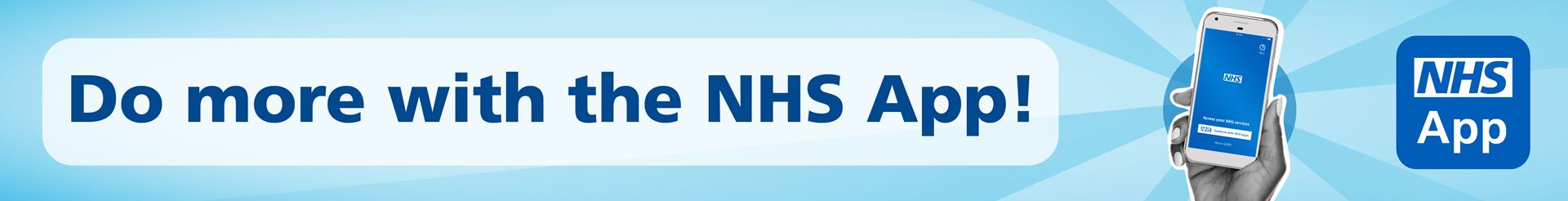 Do more with the NHS App